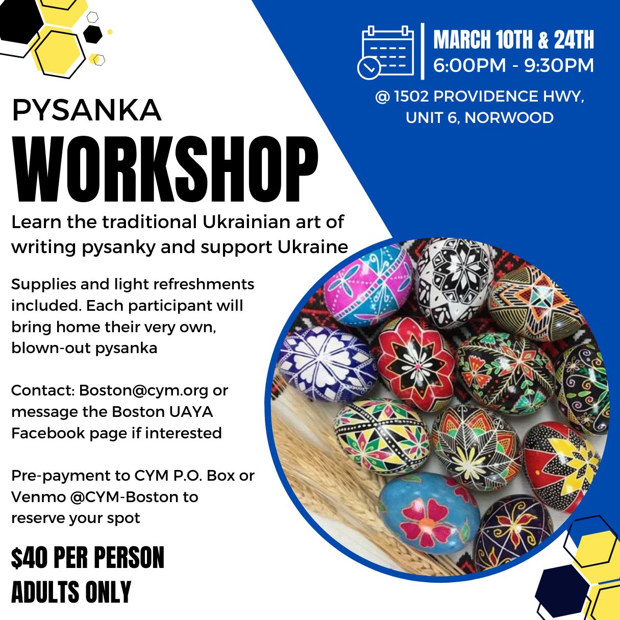 Pysanka Workshops