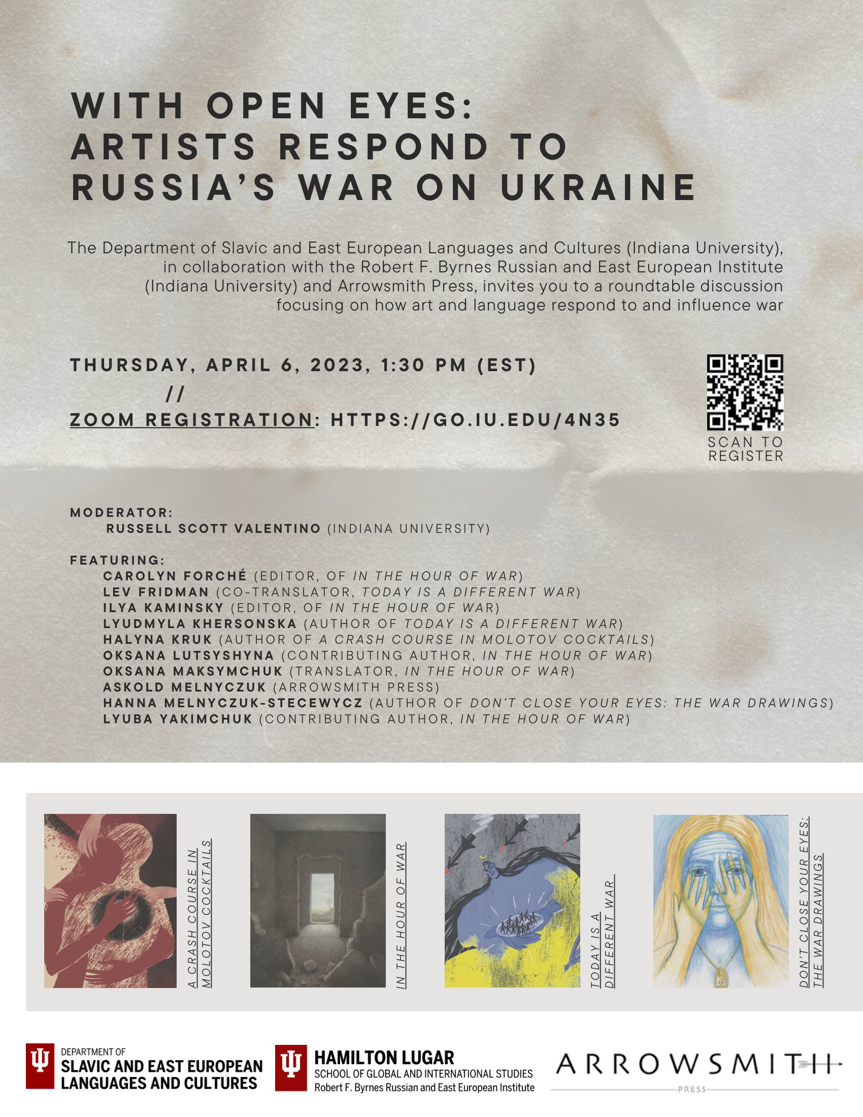 With Open Eyes: Artist's Respond to Russia's War in Ukraine