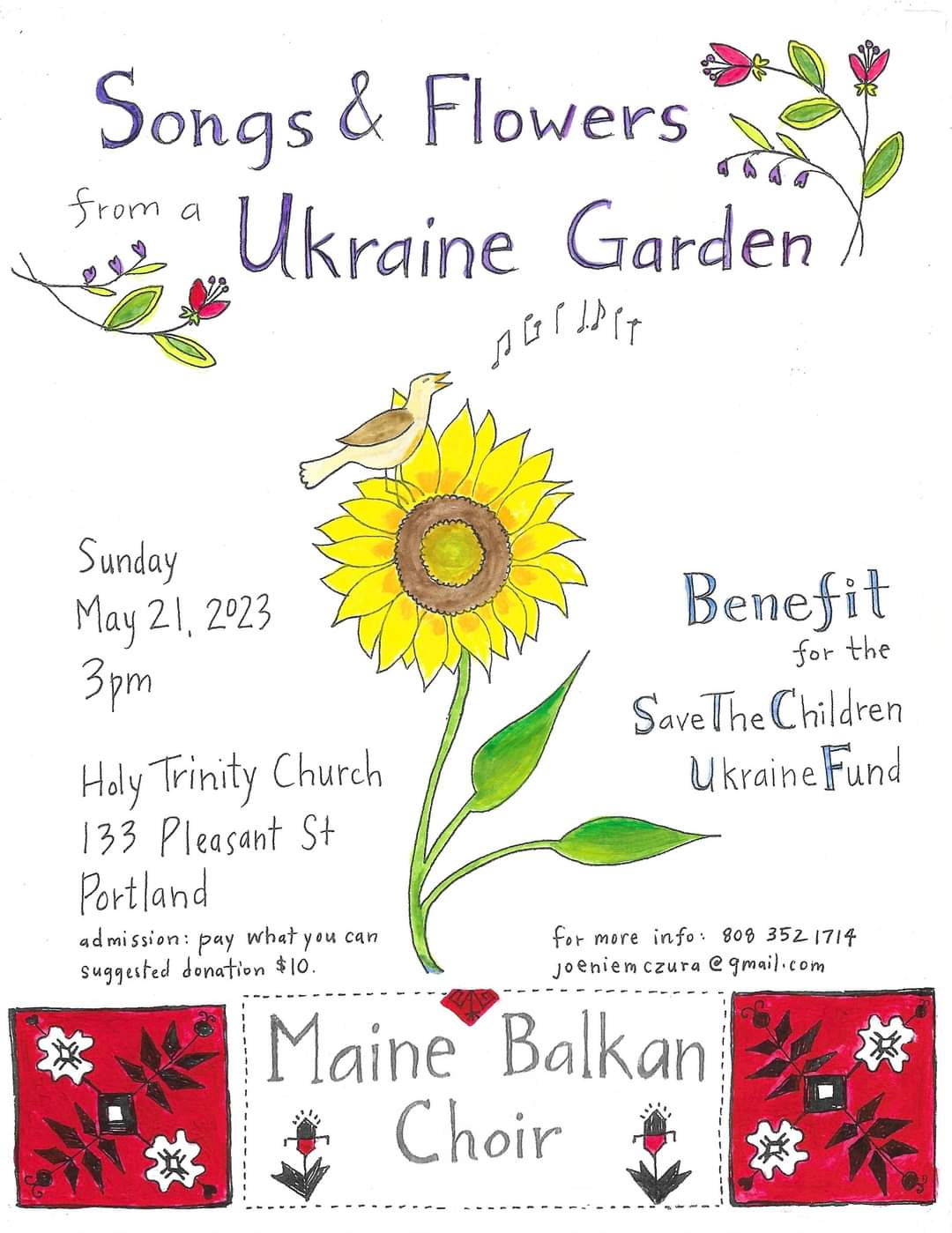 Flowers and Songs from a Ukraine Garden