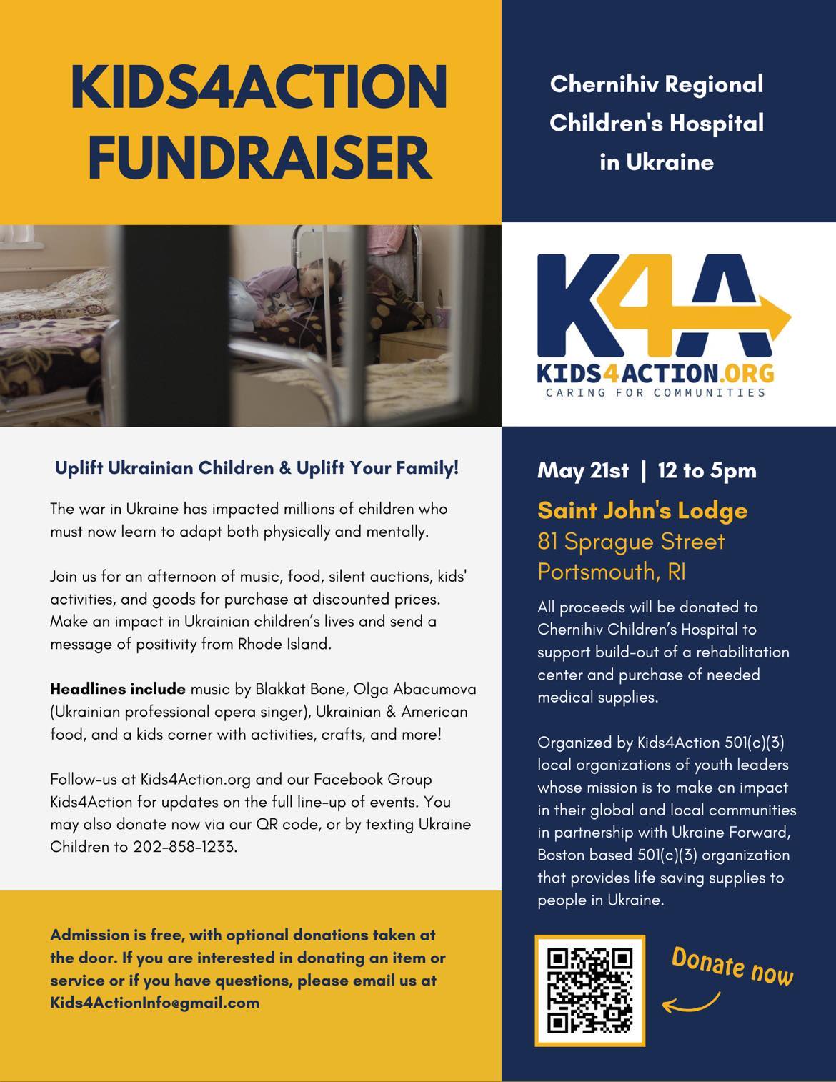 Kids4Action Fundraiser