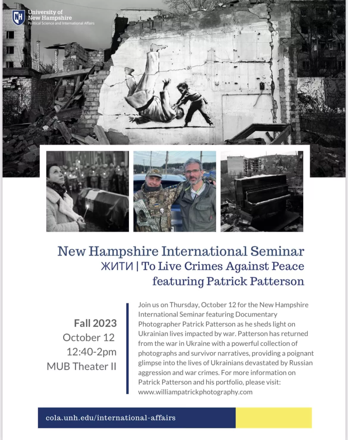 Жити | To Live Crimes Against Peace