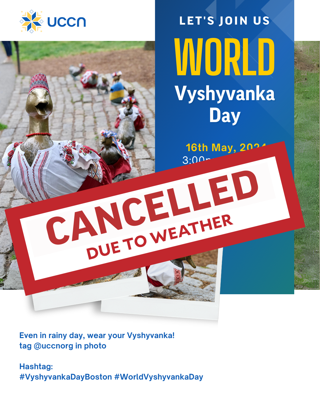 ONLINE ONLY World Vyshyvanka Day in Boston