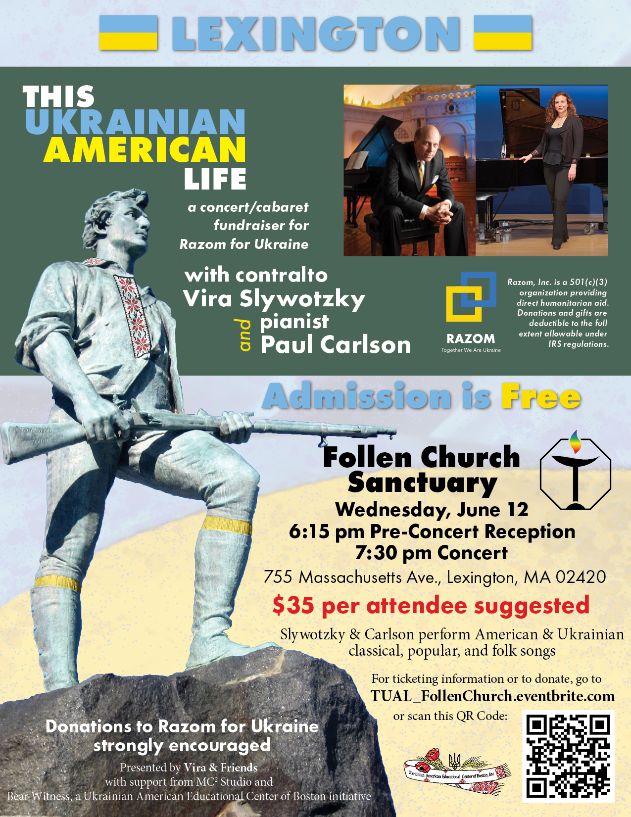 "This Ukrainian American Life" A Musical Fundraiser