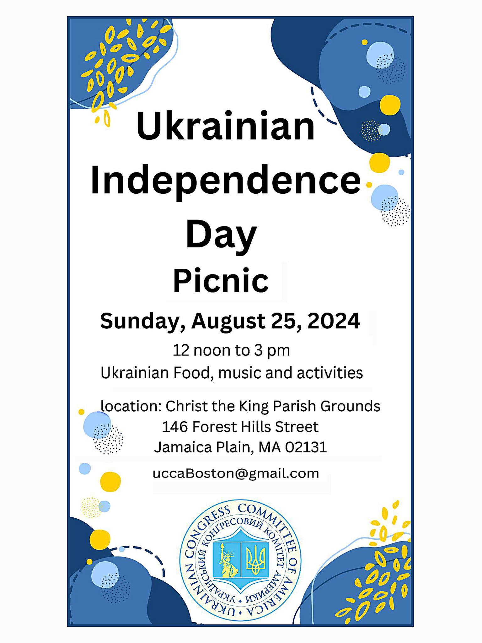 Boston Ukrainian Independence Day Picnic
