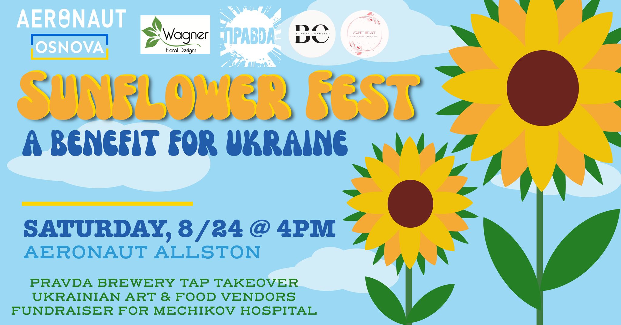 2nd Annual Sunflower Fest: A Benefit for Ukraine