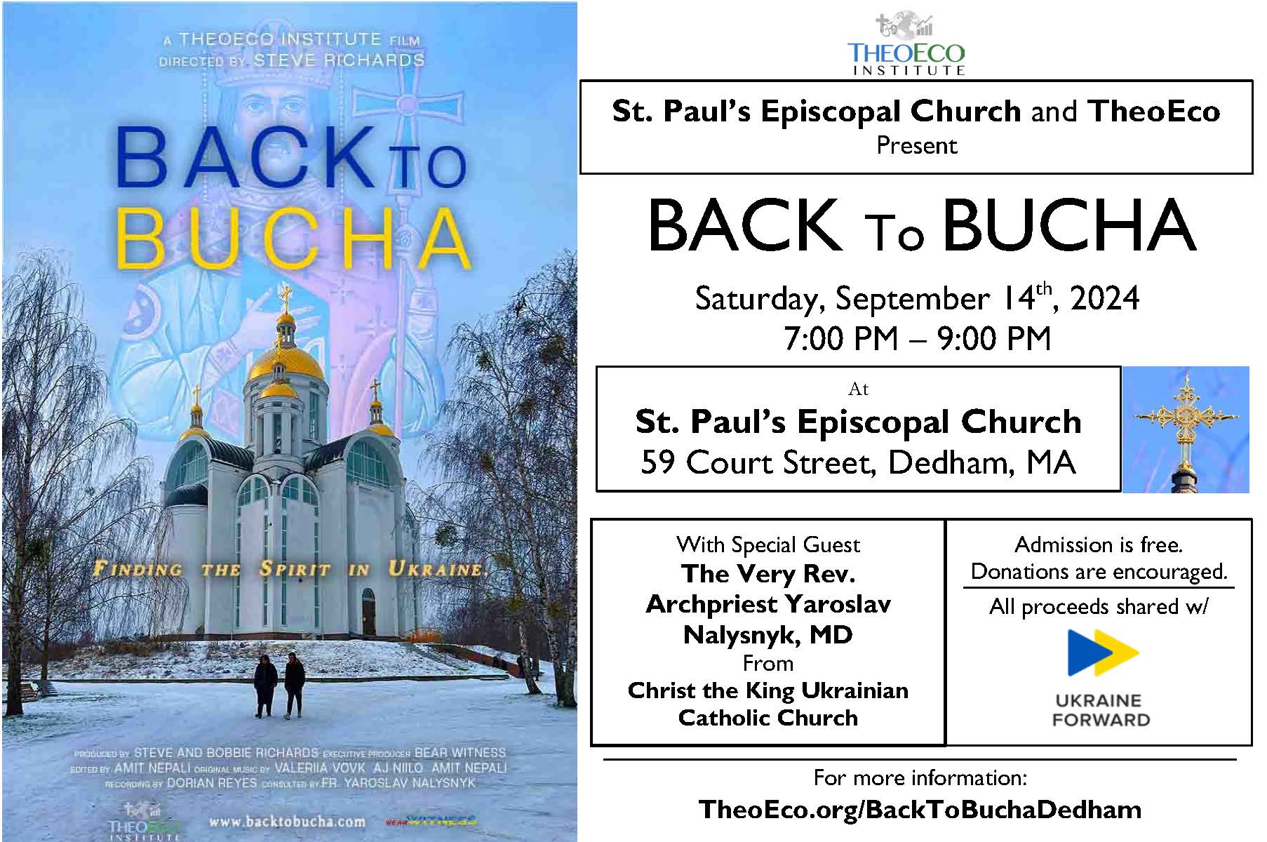 Back to Bucha Screening