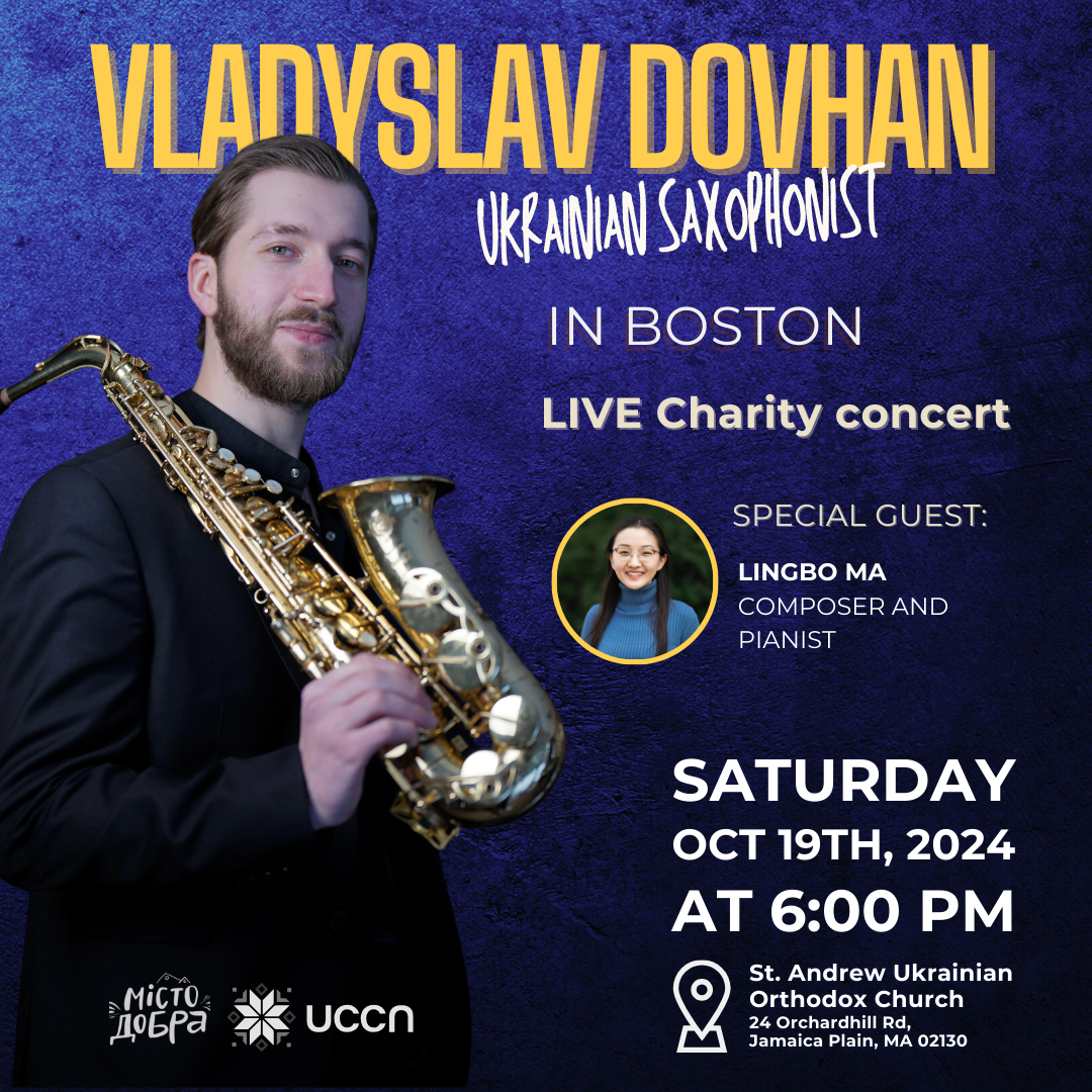 VLADYSLAV DOVHAN - Ukrainian Saxophonist in Boston