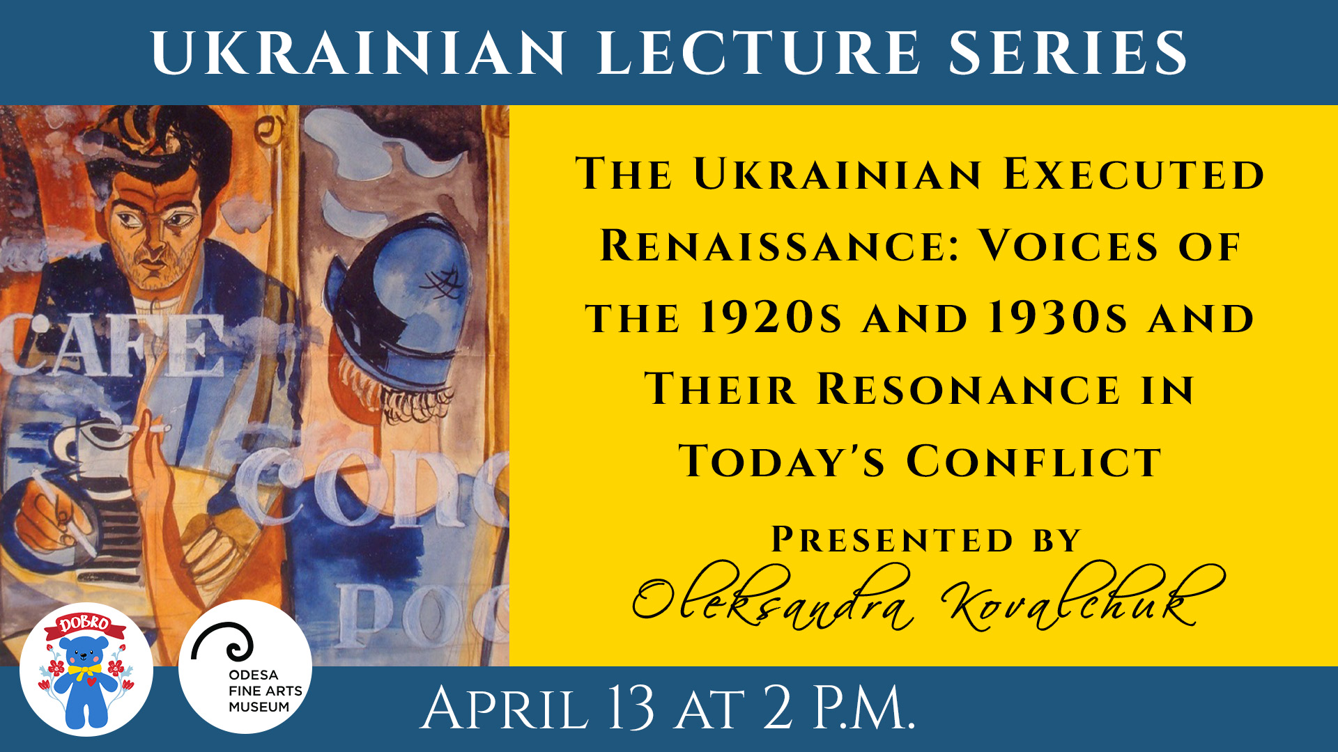 The Ukrainian Executed Renaissance: Voices of the 1920s and 1930s and Their Resonance in Today’s Conflict
