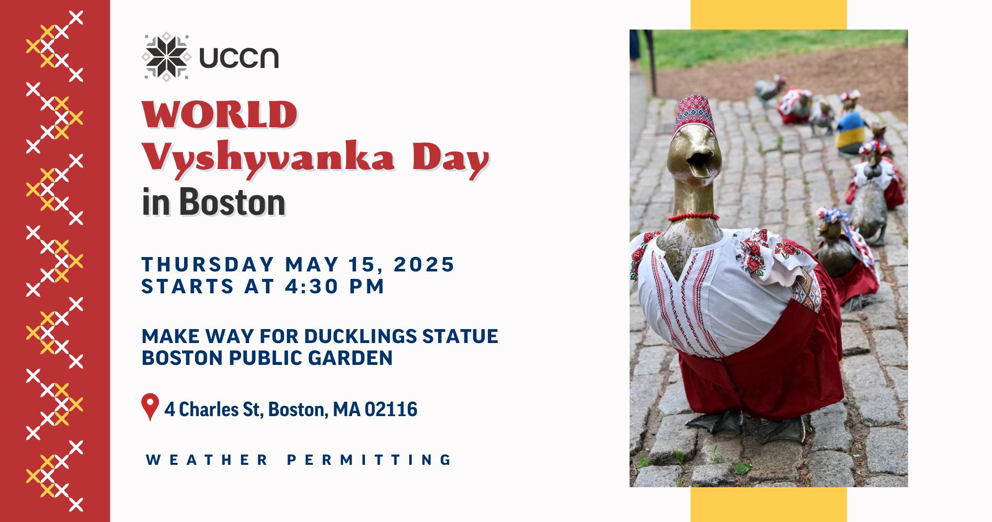 World Vyshyvanka Day in Boston 2025